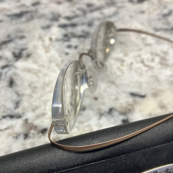 Silhouette Titan gold eyeglasses 7395 - Picture 3 of 7
